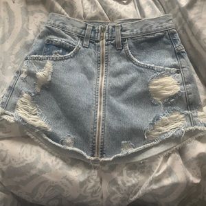 Jean skirt